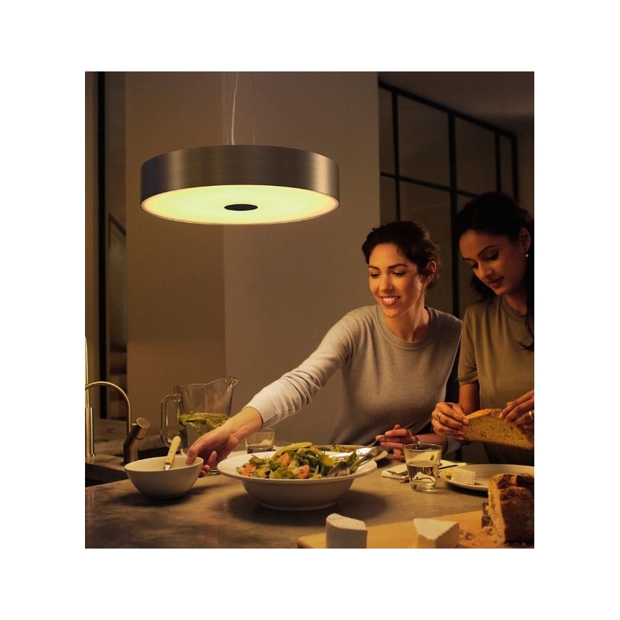 Philips - Lámpara colgante LED regulable en cable Hue FAIR LED/33,5W/230V + mando a distancia