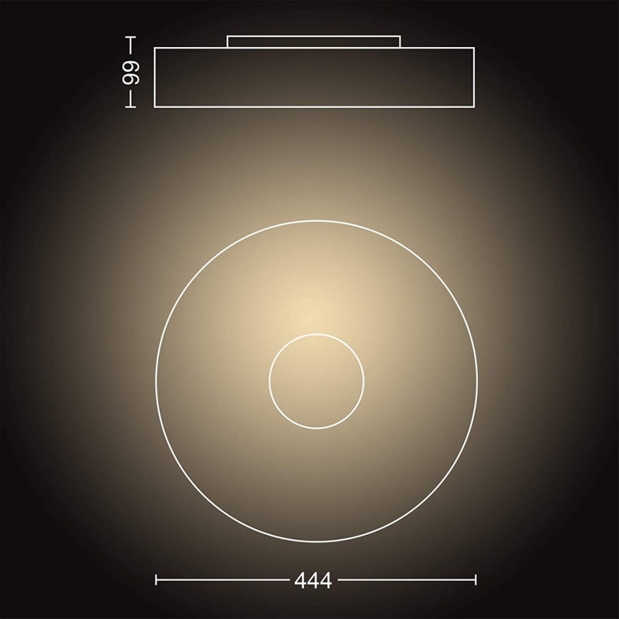 Philips - Lámpara LED regulable Hue FAIR LED/33,5W/230V + mando a distancia