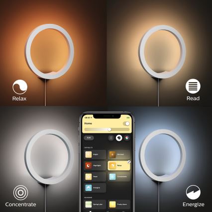 Philips 40901/31/P9 - LED Aplique HUE SANA LED/20W/230V