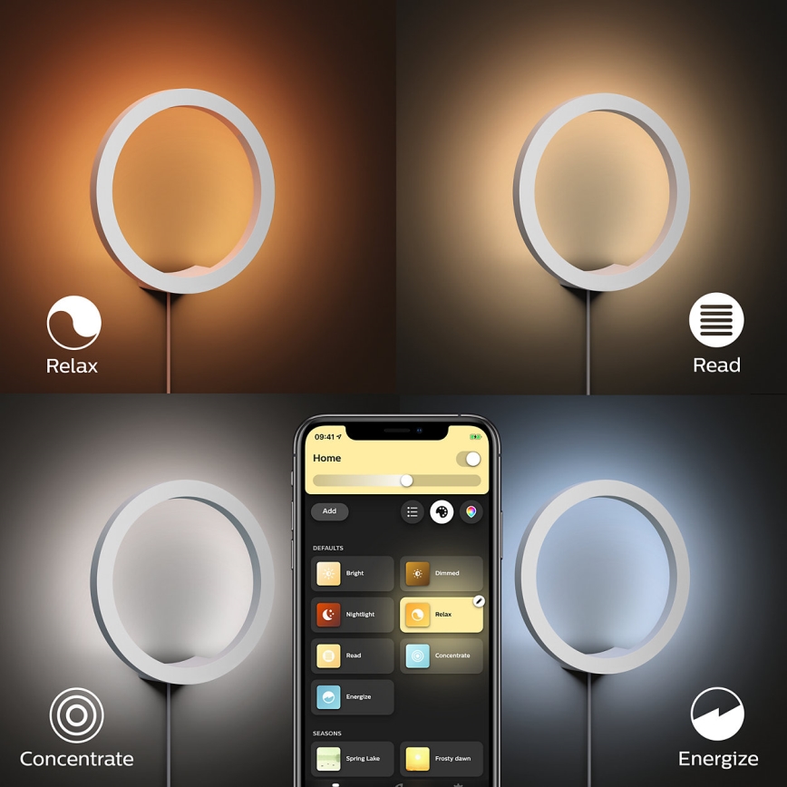 Philips 40901/31/P9 - LED Aplique HUE SANA LED/20W/230V