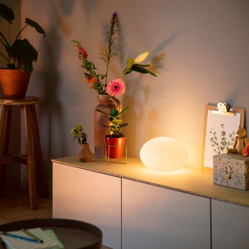 Philips 40904/31/P9 - LED Lámpara de mesa HUE FLOURISH 1xE27/9,5W/230V