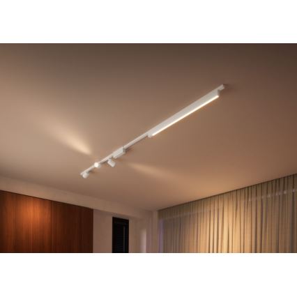Philips - JUEGO 4x Lámpara LED RGB regulable para el sistema de rieles Hue PERIFO LED RGB/44,6W/230V 2000-6500K