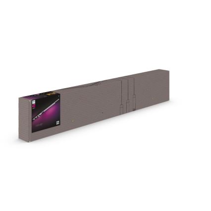 Philips - JUEGO 4x Lámpara LED RGB regulable para el sistema de rieles Hue PERIFO LED RGB/44,6W/230V 2000-6500K