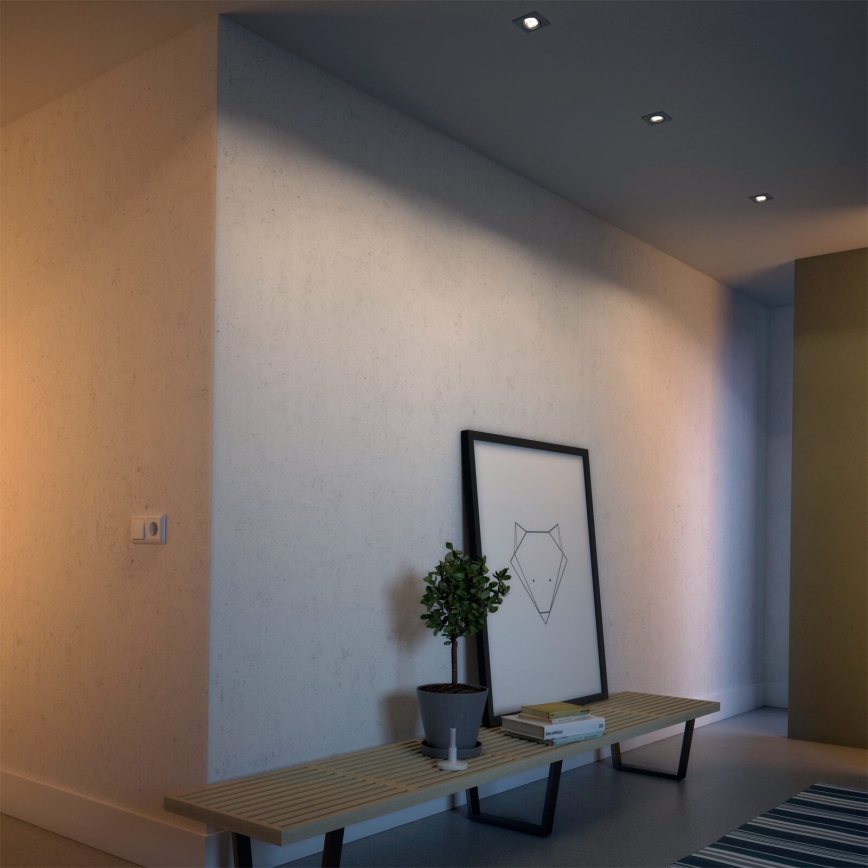 Philips 50123/87/P0 - SET 3x LED luminaria regulable CASEMENT LED/4.5W/230V