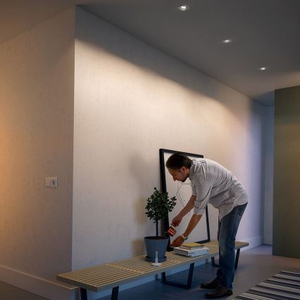 Philips - Pack de 3 focos empotrados 1xGU10/5,5W/230V