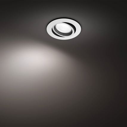 Philips 50451/31/P7 - LED RGB Lámpara empotrable CENTURA 1xGU10/5,7W/230V24V