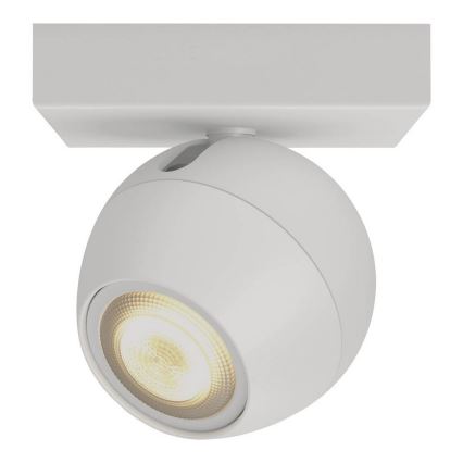 Philips - Foco LED regulable Hue BUCKRAM 1xGU10/5W/230V + mando a distancia