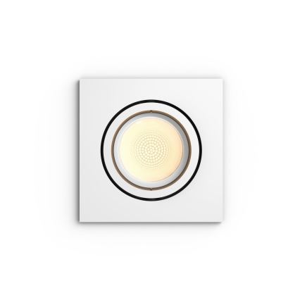 Philips 50551/31/P7 - LED RGB Lámpara empotrable HUE CENTURA 1xGU10/5,7W/230/24V
