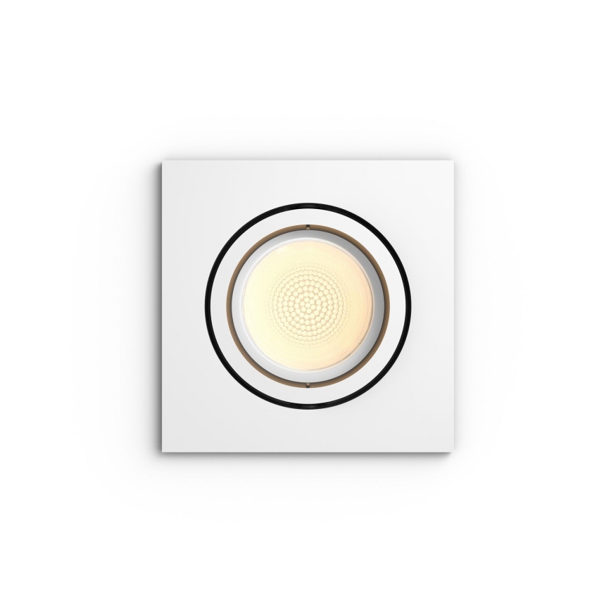 Philips 50551/31/P7 - LED RGB Lámpara empotrable HUE CENTURA 1xGU10/5,7W/230/24V