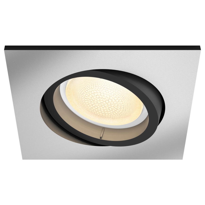 Philips 50551/48/P7 - LED RGB Lámpara empotrable HUE CENTURA 1xGU10/5,7W/230/24V