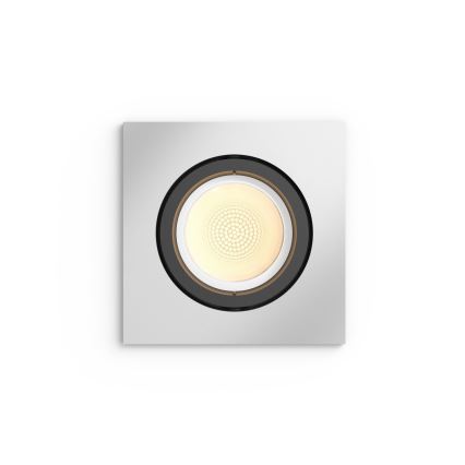 Philips 50551/48/P7 - LED RGB Lámpara empotrable HUE CENTURA 1xGU10/5,7W/230/24V