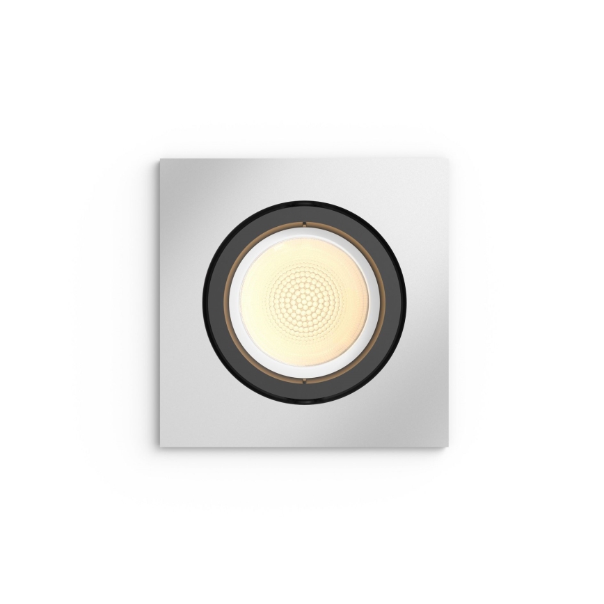 Philips 50551/48/P7 - LED RGB Lámpara empotrable HUE CENTURA 1xGU10/5,7W/230/24V
