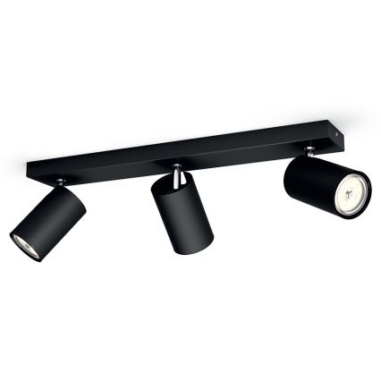 Philips 50593/30/PN - Foco MYLIVING KOSIPO 3xGU10/10W/230V