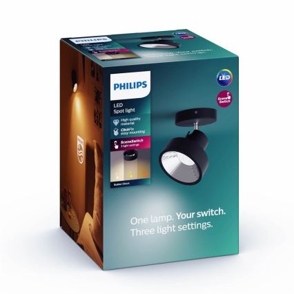 Philips 50601/30/P0 - LED Foco BUKKO LED/4,5W/230V