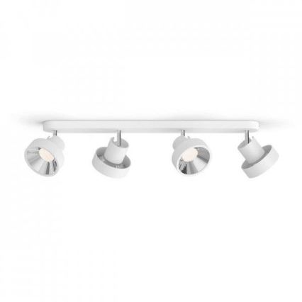 Philips 50604/31/P0 - LED Foco BUKKO 4xLED/4,3W/230V