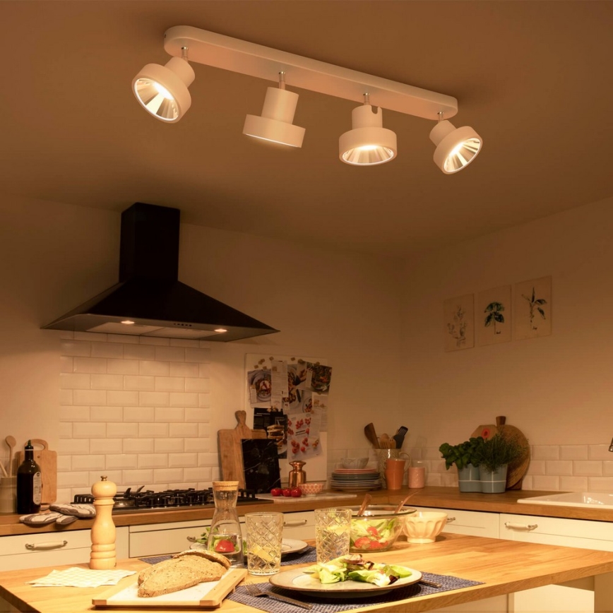 Philips 50604/31/P0 - LED Foco BUKKO 4xLED/4,3W/230V