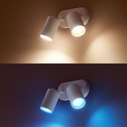 Philips 50632/31/P7 - LED Foco HUE FUGATO 2xGU10/5,7W/230V