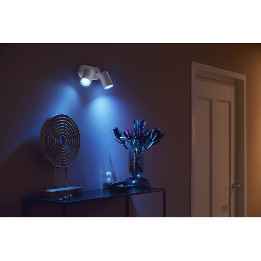 Philips 50632/31/P7 - LED Foco HUE FUGATO 2xGU10/5,7W/230V