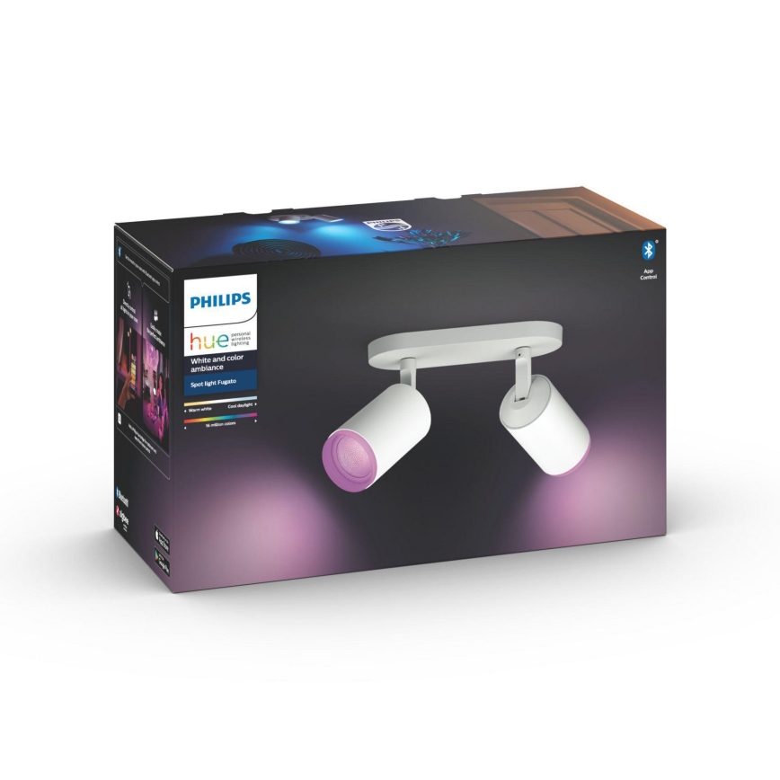 Philips 50632/31/P7 - LED Foco HUE FUGATO 2xGU10/5,7W/230V