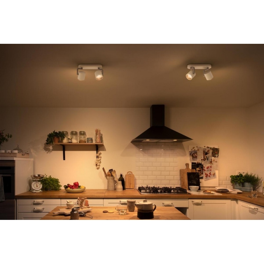 Philips - Foco LED regulable 2xLED/4.5W/230V