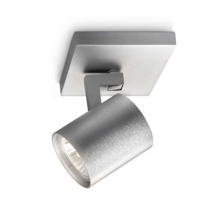 Philips 53090/48/16 - Foco RUNNER plateado 1xGU10/35W/230V
