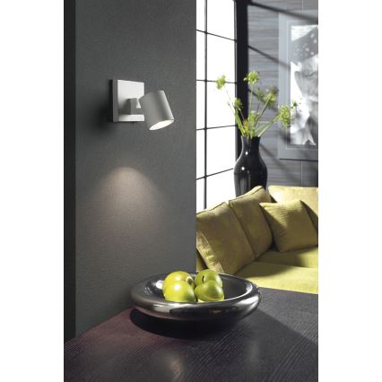 Philips 53090/48/16 - Foco RUNNER plateado 1xGU10/35W/230V