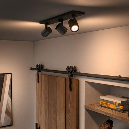 Philips - Lámpara LED regulable Hue RUNNER 3xGU10/5W/230V + mando a distancia