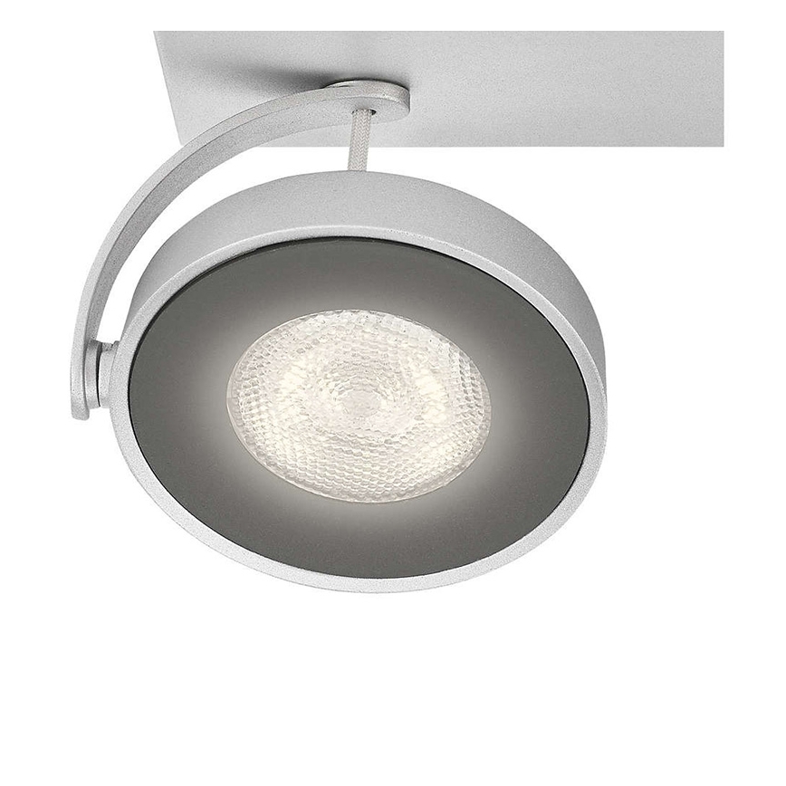 Philips 53172/48/16 - Foco LED MYLIVING CLOCKWORK 2xLED/4W/230V