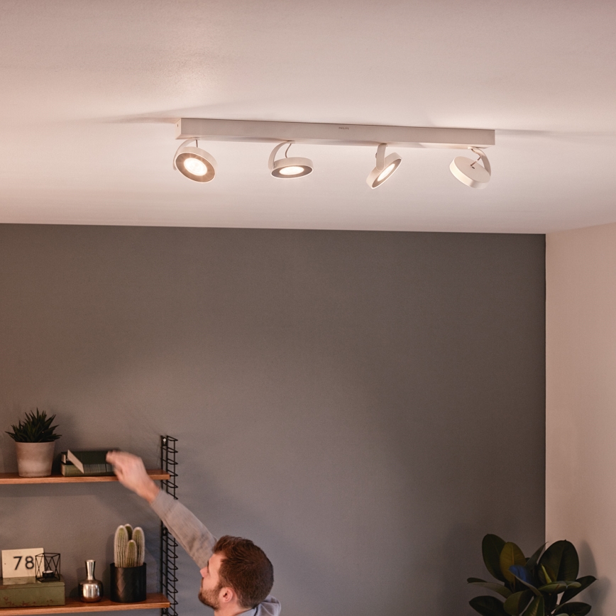 Philips - Foco regulable 4xLED/4,5W