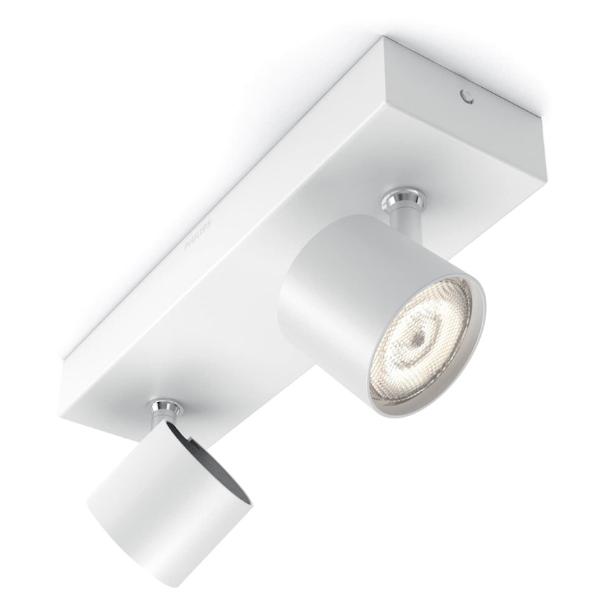 Philips 56242/31/P0 - LED Foco regulable STAR 2xLED/4,5W/230V