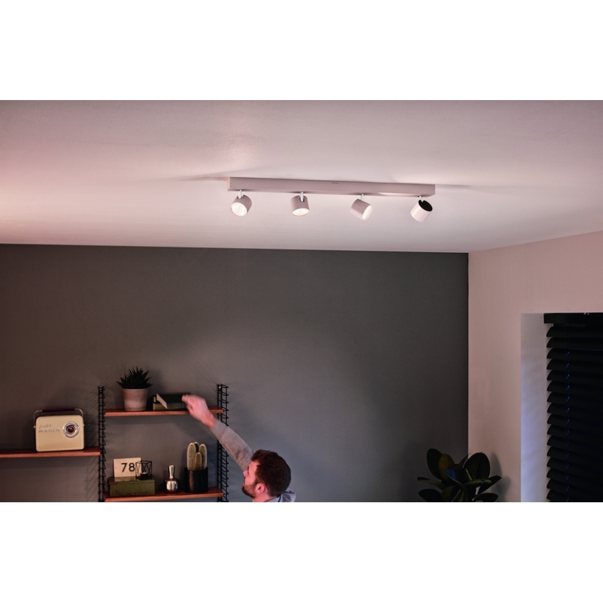Philips - LED Foco regulable 4xLED/4,5W/230V