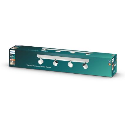 Philips - LED Foco regulable 4xLED/4,5W/230V
