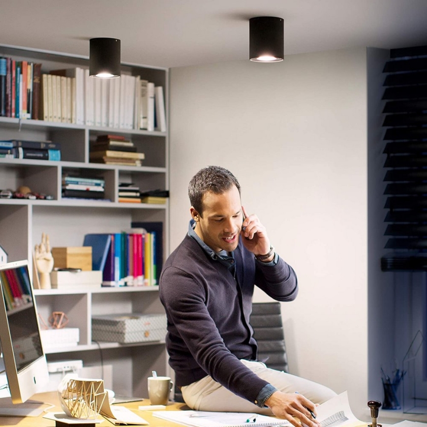 Philips - Plafón LED regulable Hue PILLAR 1xGU10/5W/230V
