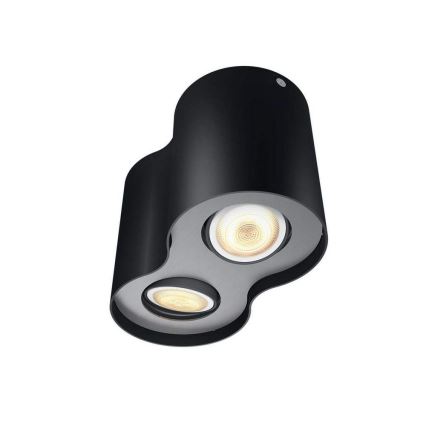 Philips - LED Plafón regulable Hue PILLAR 2xGU10/5W/230V + control remoto