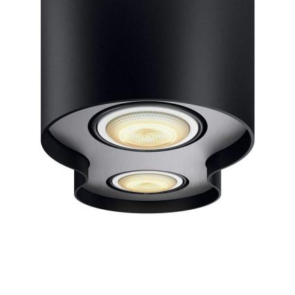 Philips - LED Plafón regulable Hue PILLAR 2xGU10/5W/230V + control remoto