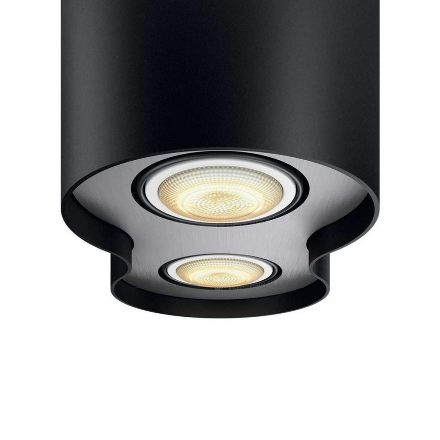 Philips - LED Plafón regulable Hue PILLAR 2xGU10/5W/230V + control remoto