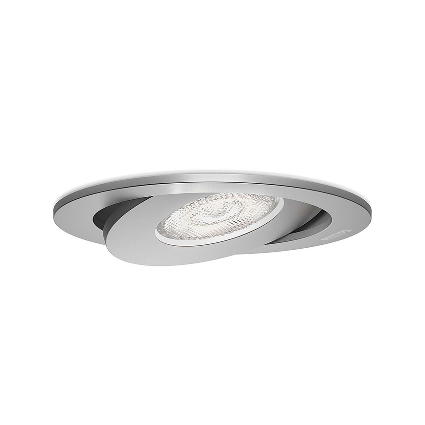 Philips - JUEGO 3x Lámpara LED empotrable regulable LED/4,5W/230V