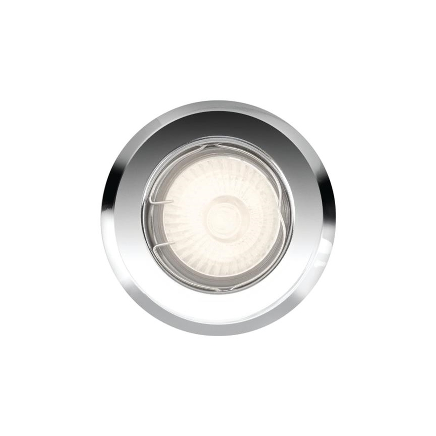 Philips - Lámpara empotrada 1xGU10/50W/230V cromo brillante