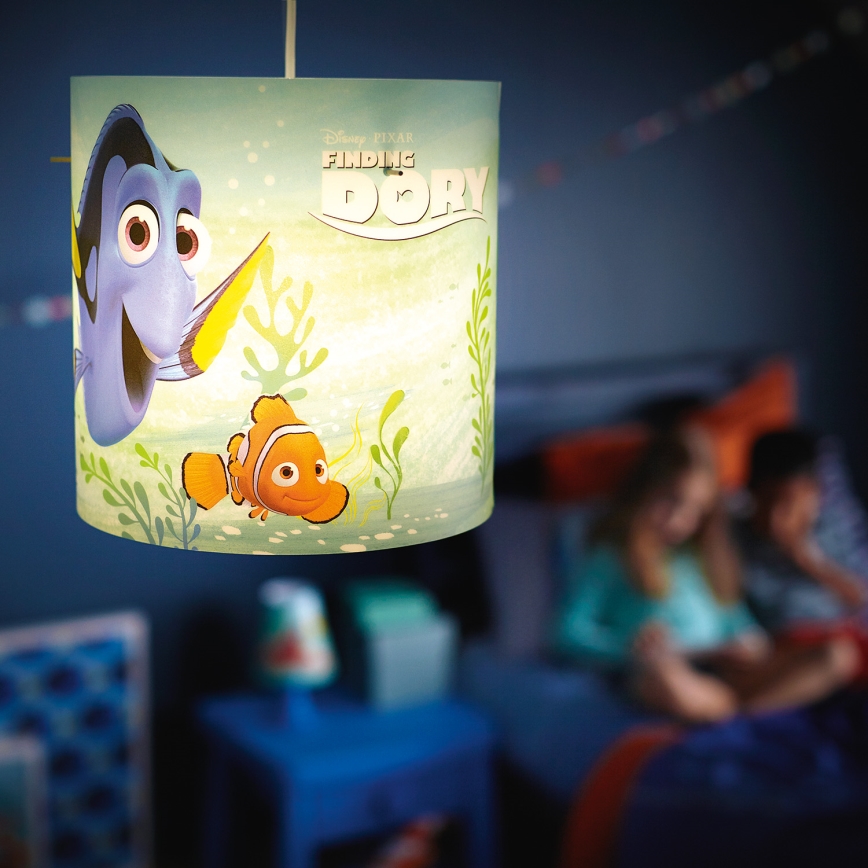 Philips 71751/90/16 - Lámpara colgante infantil DISNEY FINDING DORY 1xE27/23W/230V