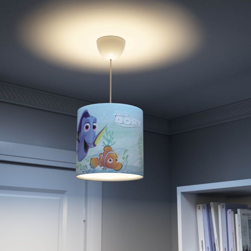 Philips 71751/90/16 - Lámpara colgante infantil DISNEY FINDING DORY 1xE27/23W/230V