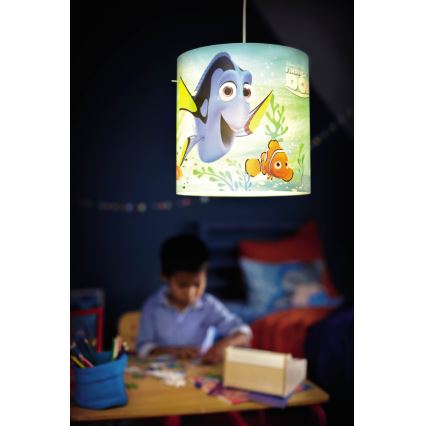 Philips 71751/90/16 - Lámpara colgante infantil DISNEY FINDING DORY 1xE27/23W/230V