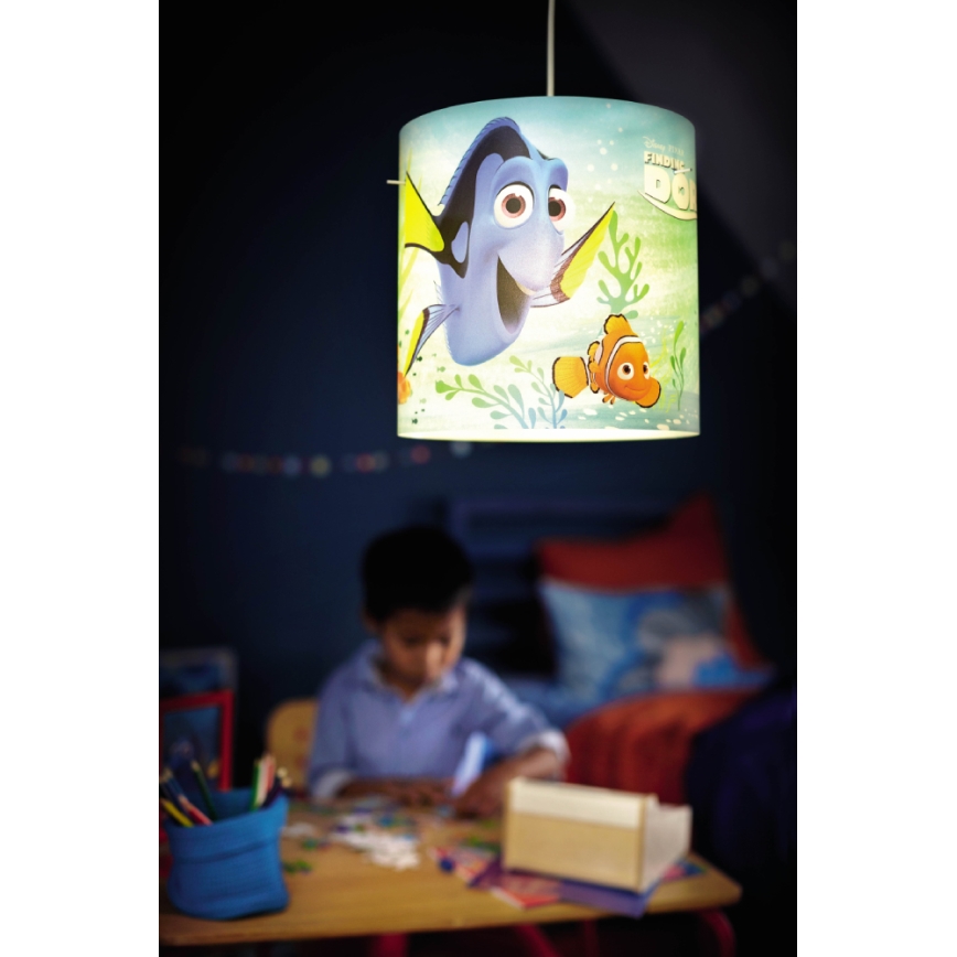 Philips 71751/90/16 - Lámpara colgante infantil DISNEY FINDING DORY 1xE27/23W/230V