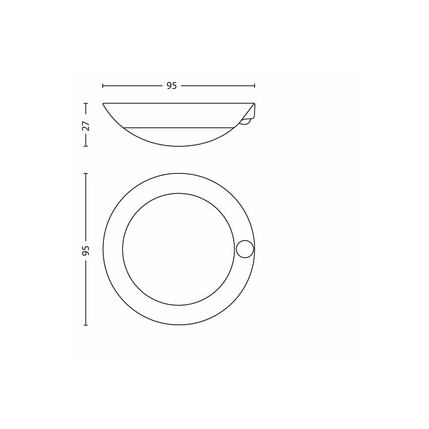 Philips 71765/35/P0 - Lámpara LED infantil con sensor MARVEL AVENGERS 1xLED/0,06W/3V