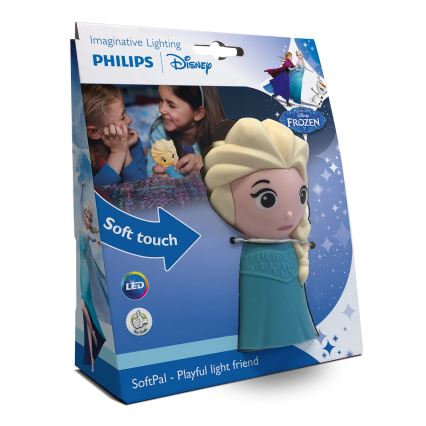 Philips 71768/03/16 - Lámpara infantil DISNEY ELSA LED/2xAAA