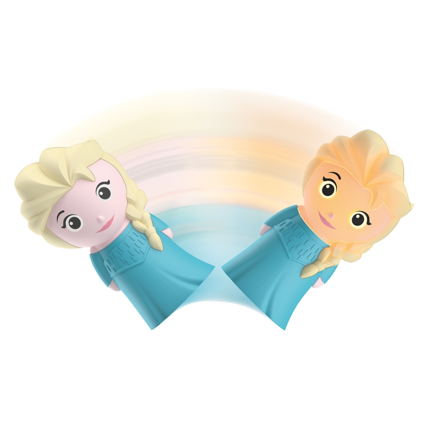 Philips 71768/03/16 - Lámpara infantil DISNEY ELSA LED/2xAAA