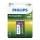 Philips 9VB1A17/10 - Batería recargable MULTILIFE NiMH/9V/170 mAh