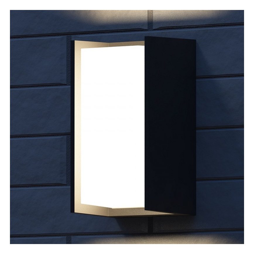 Philips - Aplique de exterior BRIDGE 1xE27/15W/230V IP44