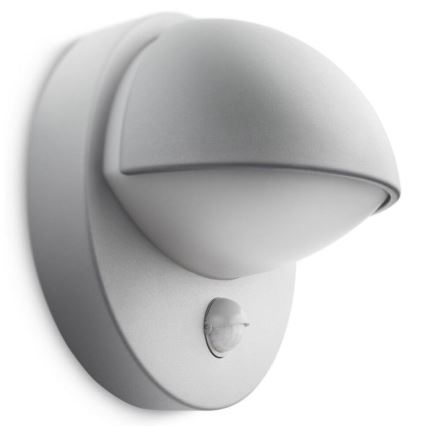Philips - Aplique de exterior con sensor JUNE 1xE27/12W/230V IP44