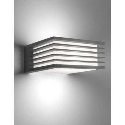 Philips - Aplique de exterior 1xE27/15W/230V IP44 antracita