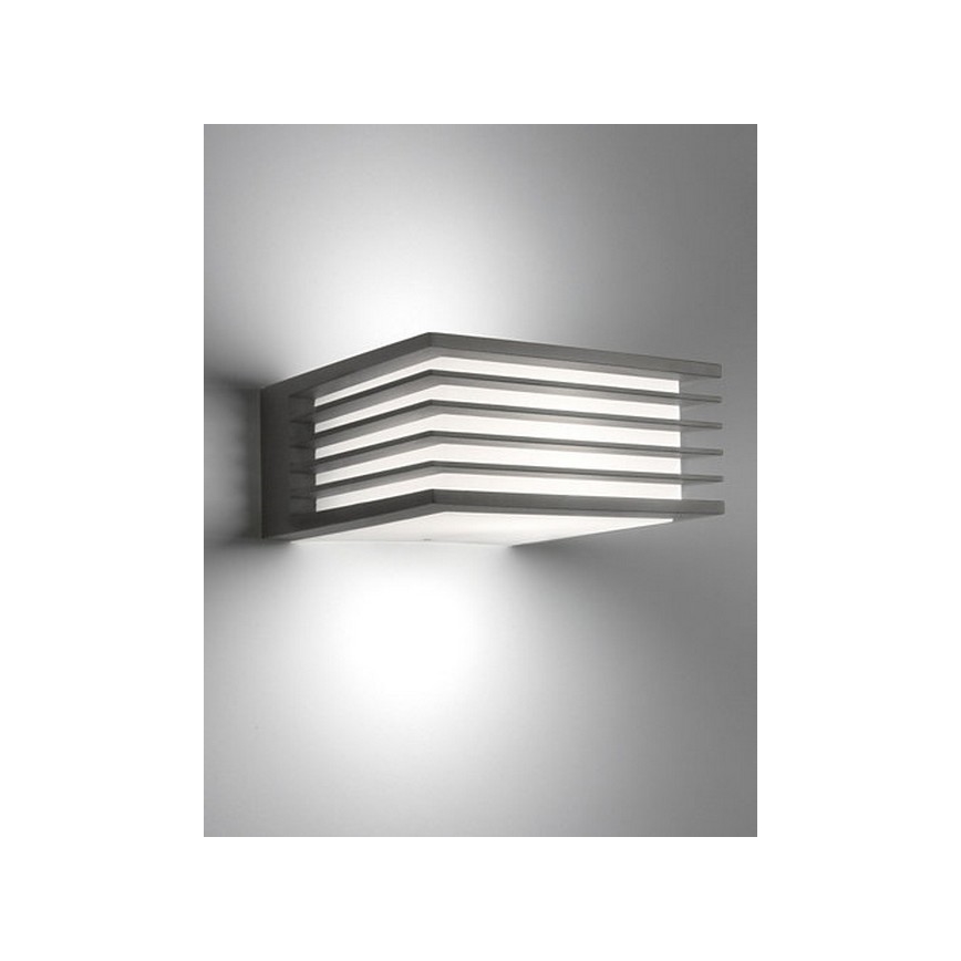 Philips - Aplique de exterior 1xE27/15W/230V IP44 antracita